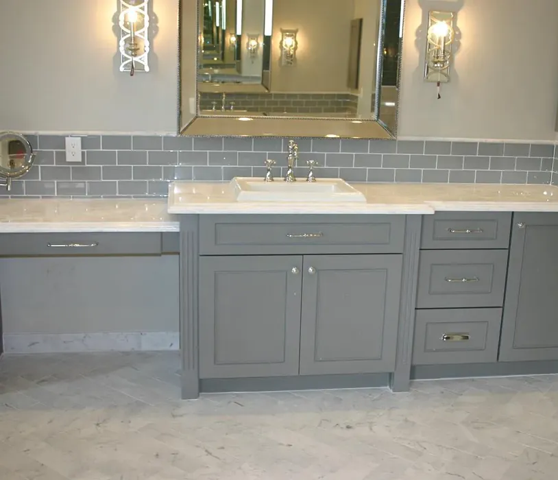 Bm Shaker Gray Bathroom Vanity
