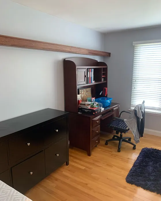 Benjamin Moore Sidewalk Gray home office color