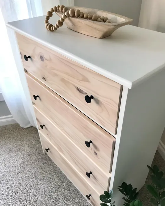 Simply White Painted Dresser