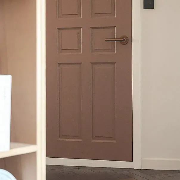 Sorrel Brown Door
