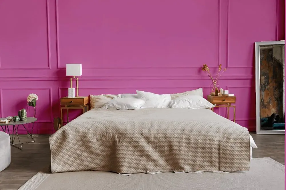 Benjamin Moore Spring Azalea bedroom