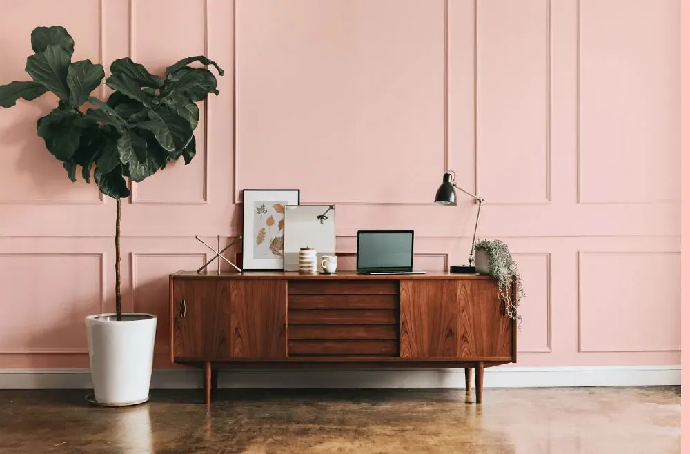 Benjamin Moore Springy Peach modern interior