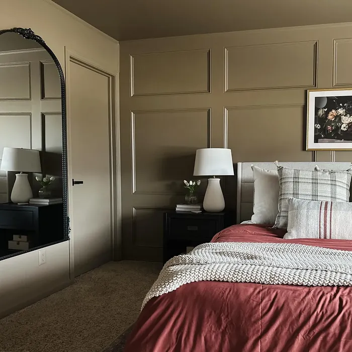 Texas Leather bedroom color review