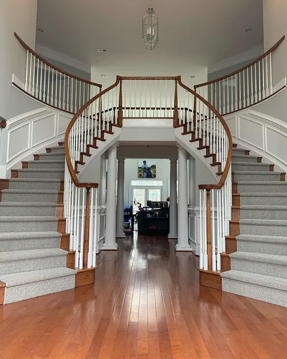 Benjamin Moore Sterling Stairs