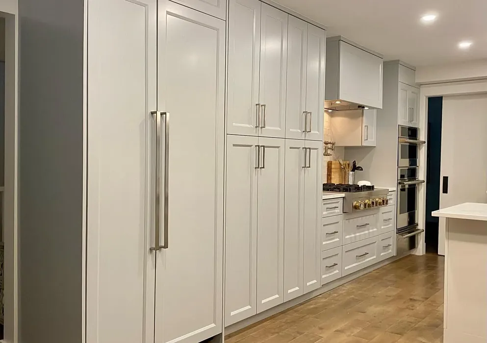 Benjamin Moore Stonington Gray HC-170 grey kitchen cabinets