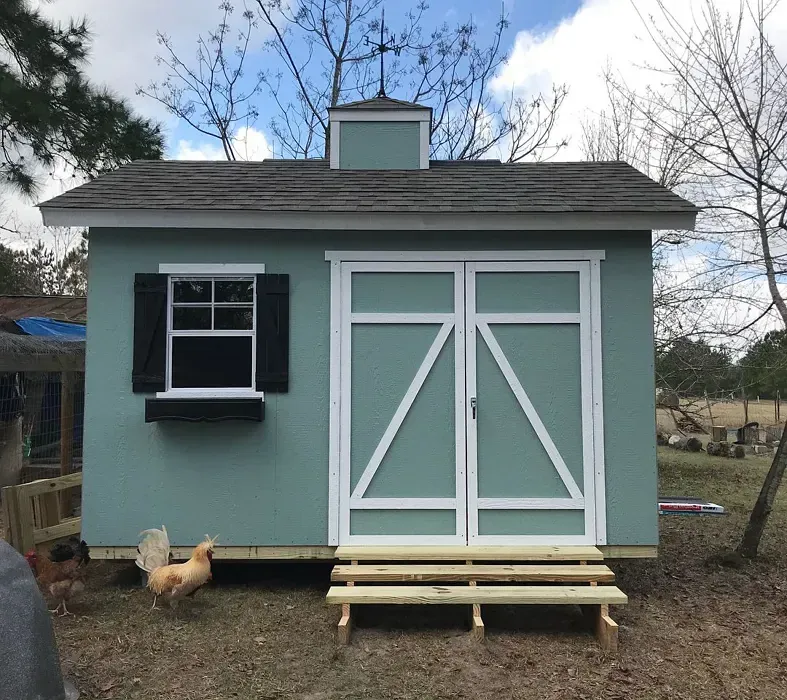 Benjamin Moore Stratton Blue Exterior