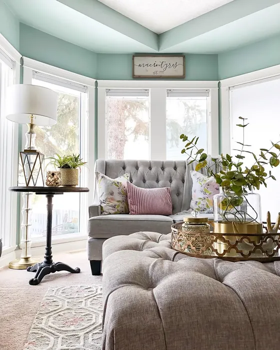 Sylvan Mist living room paint