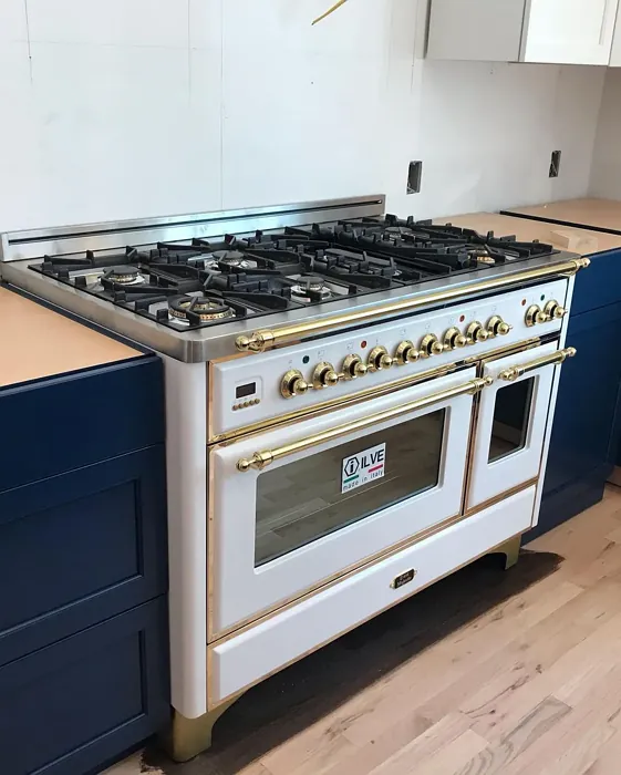 Bm Symphony Blue Kitchen Cabinets