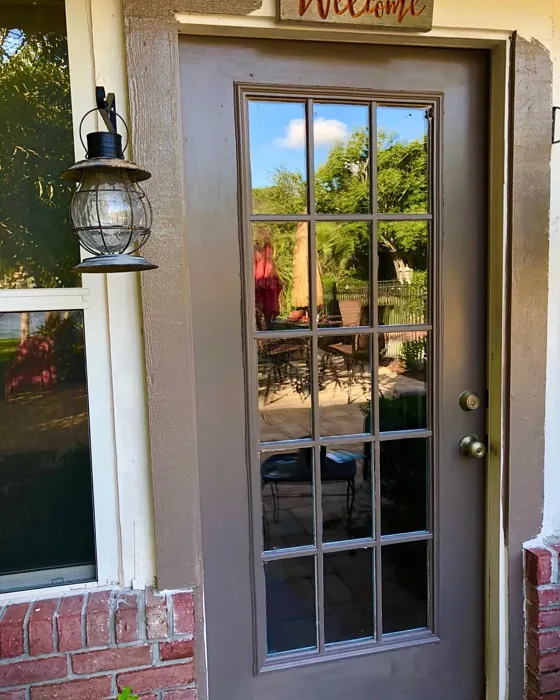 Taos Taupe front door color