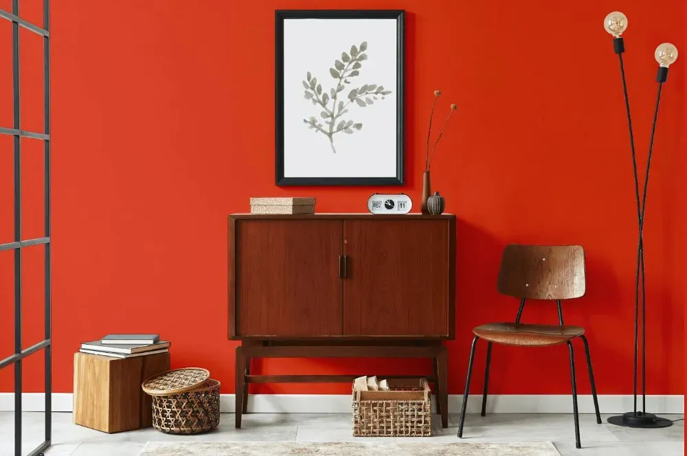 Benjamin Moore Tawny Day Lily japandi interior