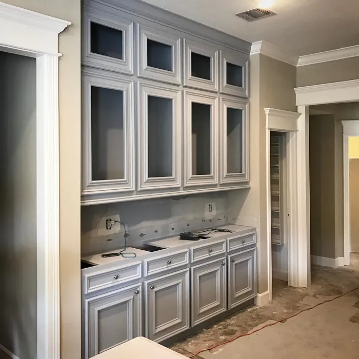 Bm Thundercloud Gray Kitchen Cabinets