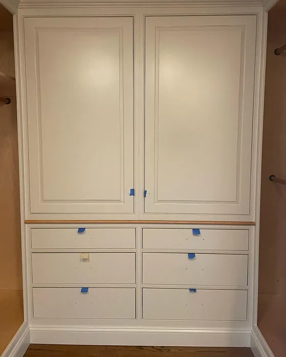 Timson Sand painted cabinets 