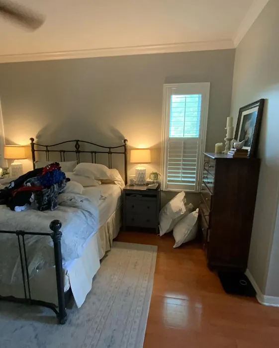 Benjamin Moore Tranquility bedroom