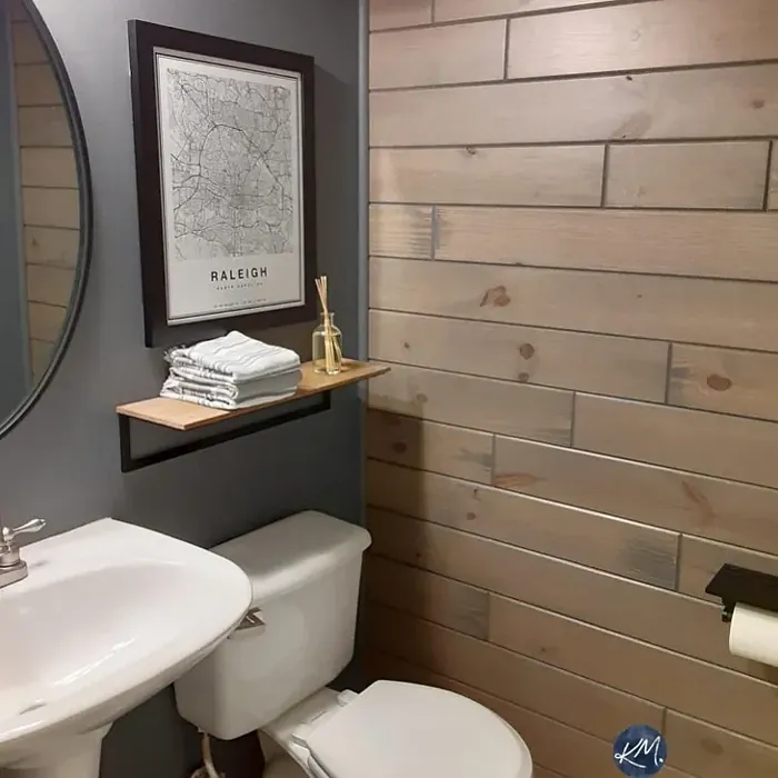 Bm Trout Gray Bathroom