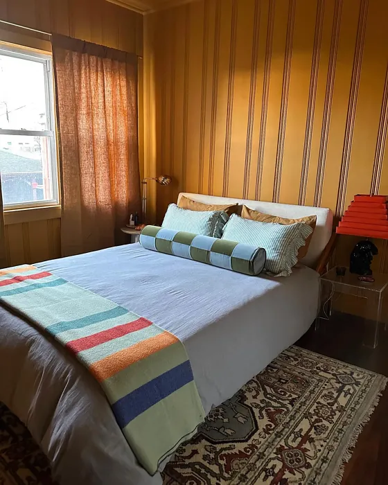 Benjamin Moore Turmeric bedroom color