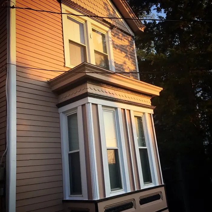 Benjamin Moore Venetian Portico exterior 