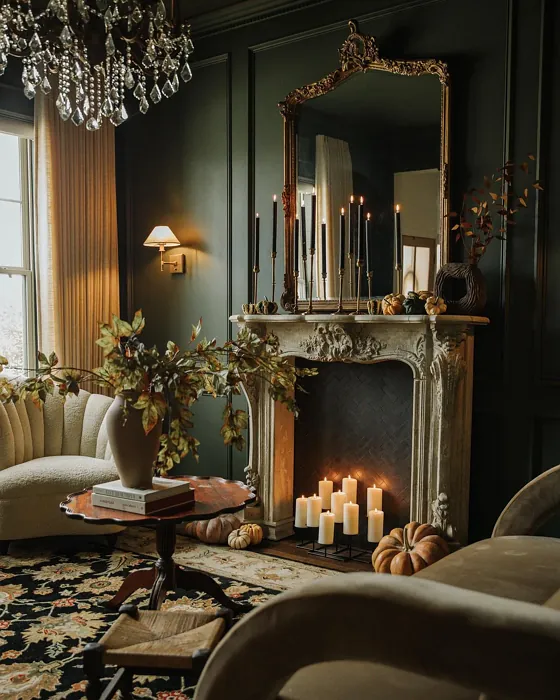 Benjamin Moore Vintage Vogue living room paint review