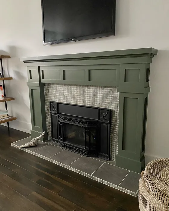 462 Living Room Fireplace