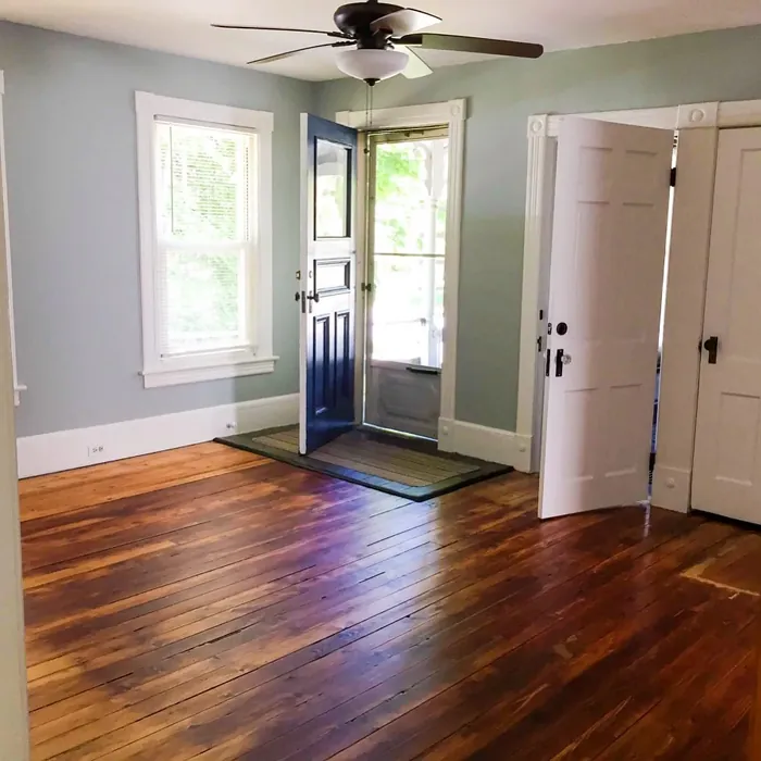 Benjamin Moore Wales Gray wall paint 