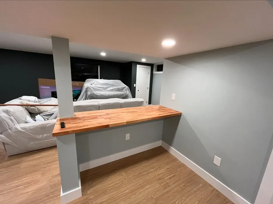 Wales Gray hallway color review