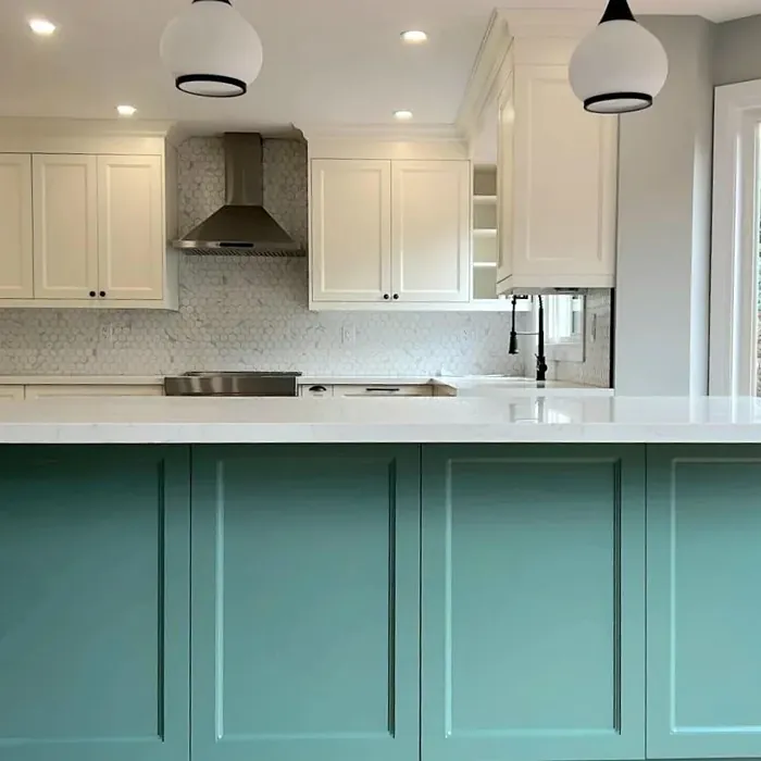 Bm Waterbury Green Kitchen Cabinets