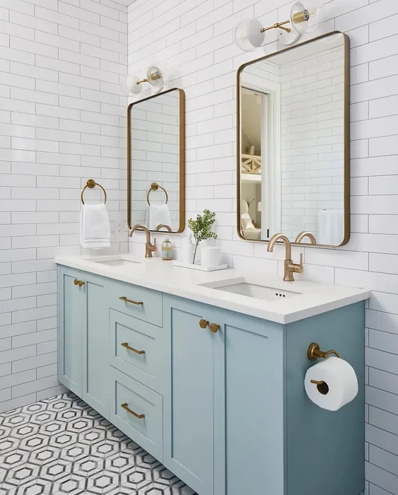 Benjamin Moore HC-146 bathroom vanity color