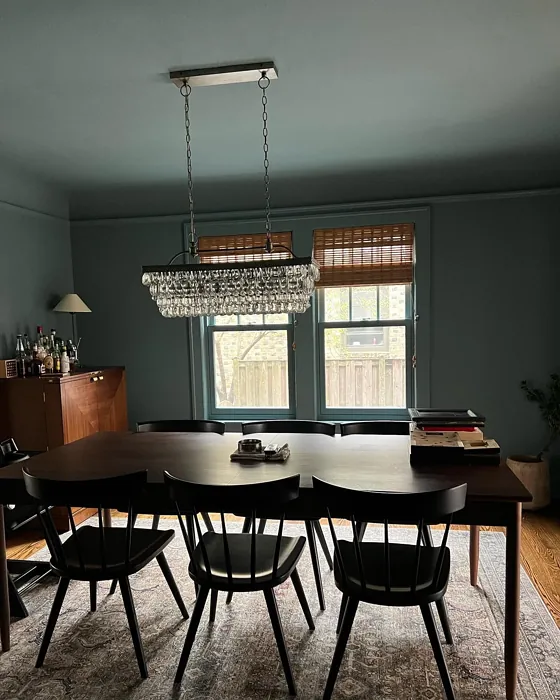 Wetherburn's Blue dining room interior