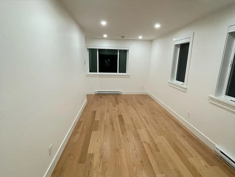 Benjamin Moore OC-69 wall paint makeover