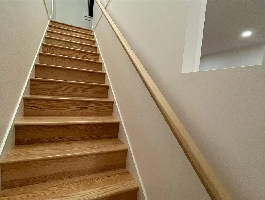 Benjamin Moore OC-69 stairs color