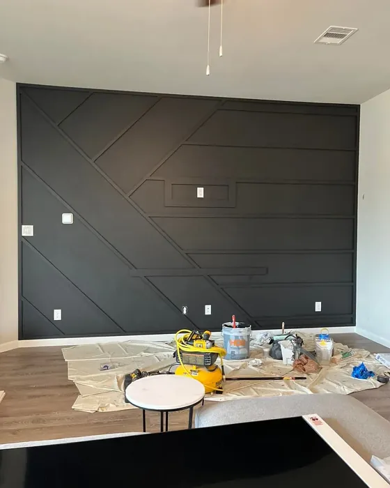 SW Black Magic accent wall panelling 