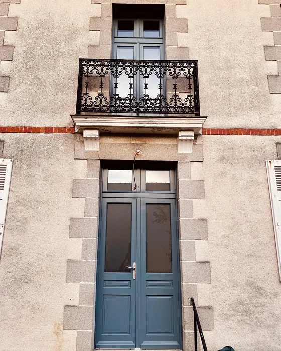 RAL 7031 front door review