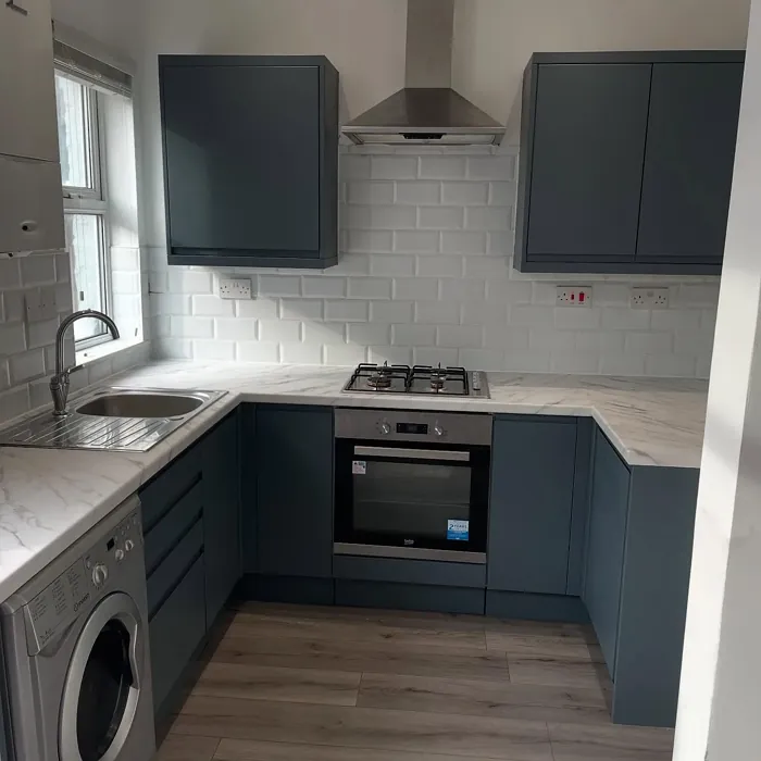 RAL Classic  Blue grey kitchen cabinets review