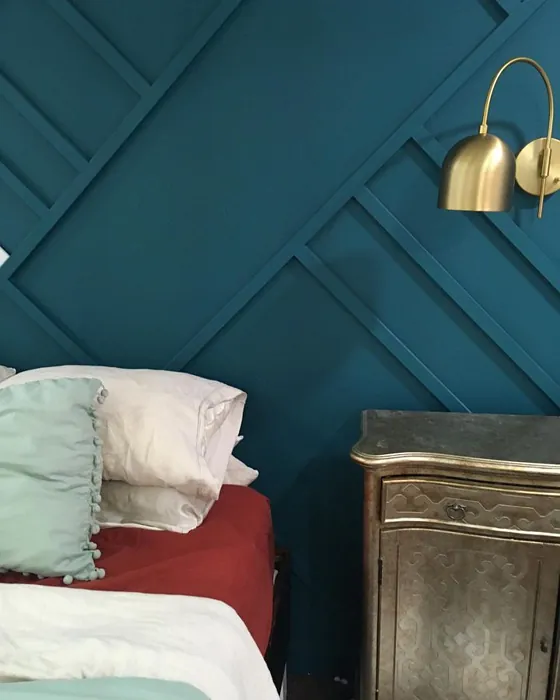 Sherwin williams blue peacock bedroom
