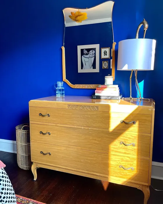 Sherwin Williams Blueblood bedroom color