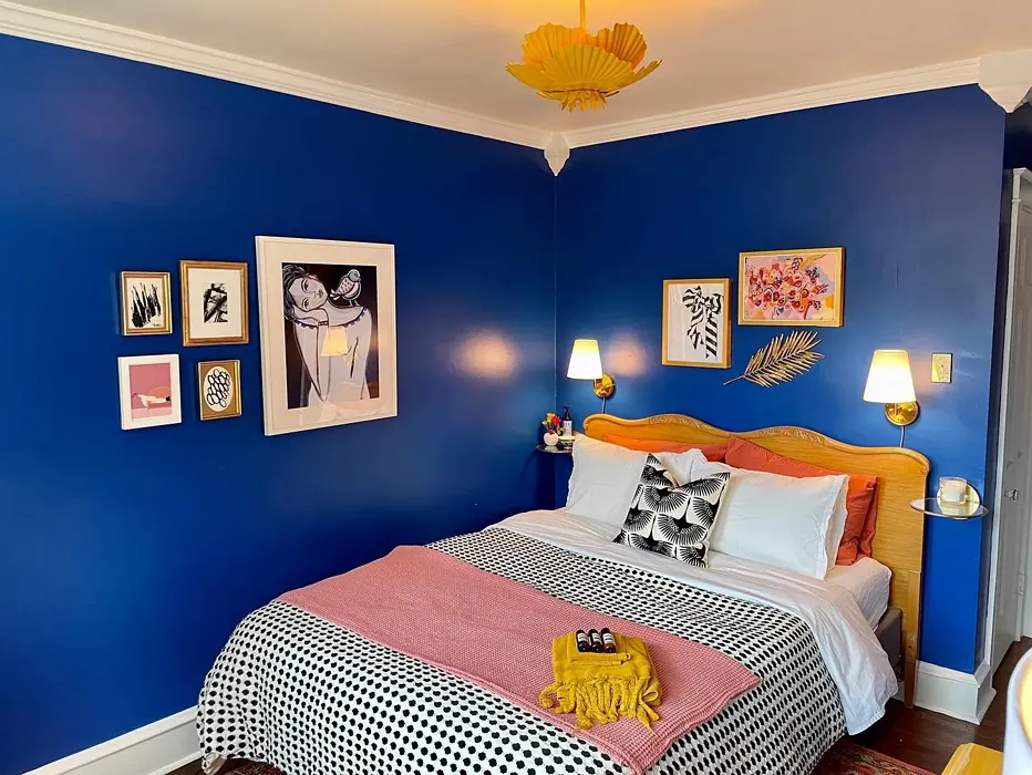SW Blueblood bedroom paint