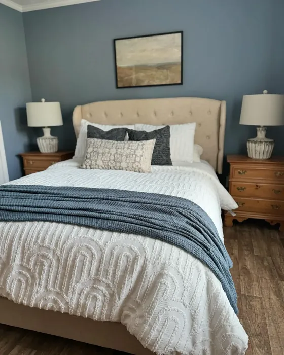 SW Bracing Blue bedroom paint