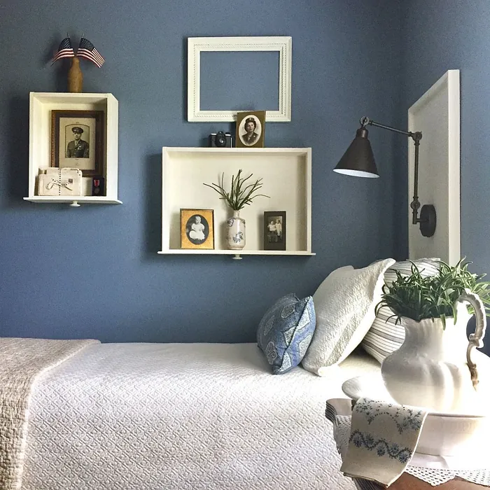 Bracing Blue Bedroom