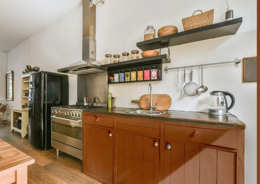 Sherwin Williams Brandywine kitchen cabinets
