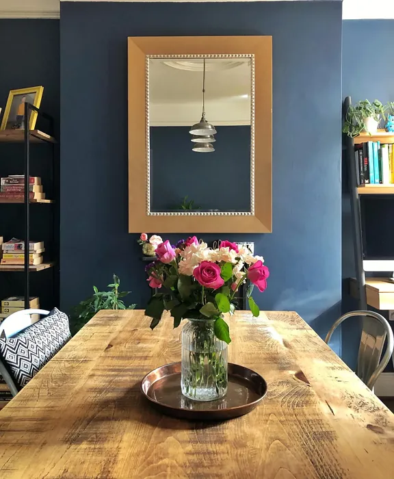 Breton Blue dining room interior idea