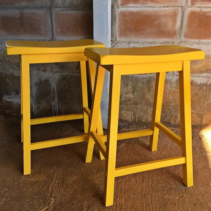 SW Brittlebush painted furniture color review