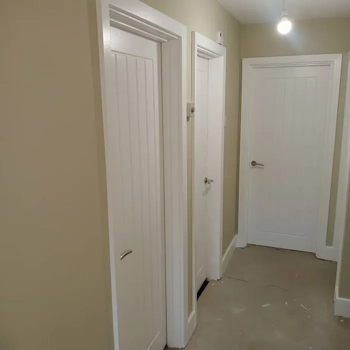 Dulux Calming Camomile hallway review