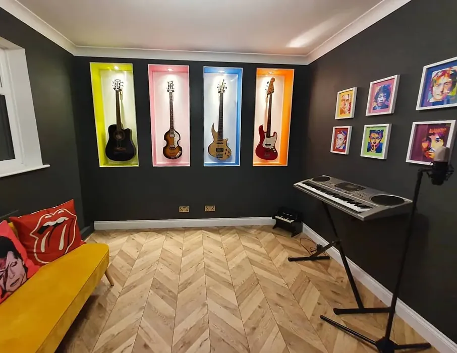 Dulux Cannon Ball music room