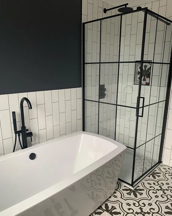 Dulux Cannon Ball bathroom inspiration