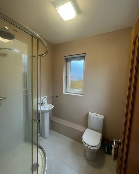 Dulux Caramel Latte bathroom color