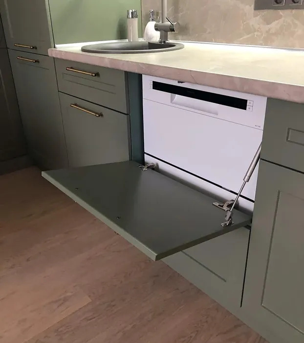 RAL Classic  Cement grey RAL 7033 kitchen cabinets