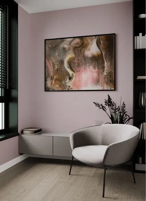 Sherwin Williams Chaise Mauve living room