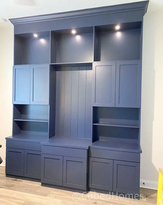 SW Charcoal Blue painted furniture 