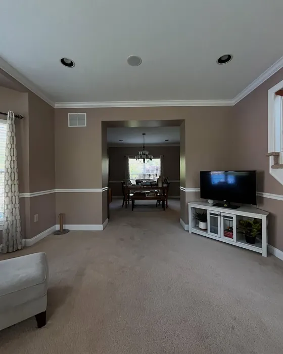 SW Chelsea Mauve living room color review SW Chelsea Mauve living room color review