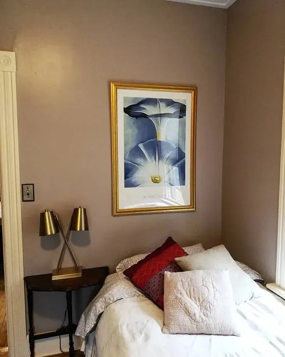 SW Chelsea Mauve bedroom color review