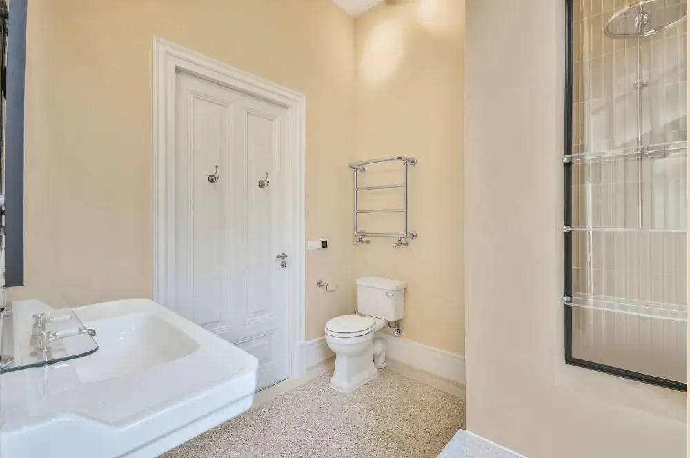 Sherwin Williams Cherish Cream bathroom